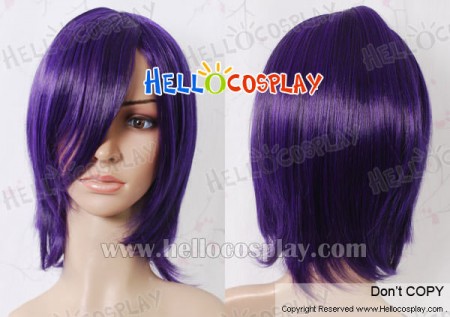 Purple 002 Short Cosplay Wig
