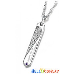 Neon Genesis Evangelion EVA Cosplay No13 Machine Shinji Ikari Necklace Pendant