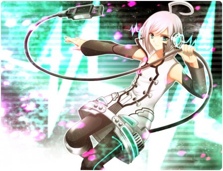 Vocaloid 2 Cosplay Utatane Piko Earphone