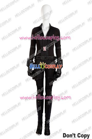 Captain America Civil War Black Widow Cosplay Costume Uniform