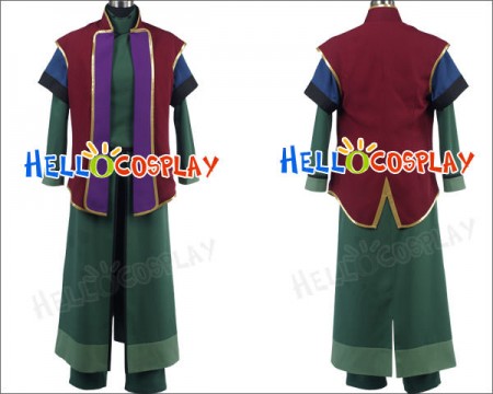 Gundam 00 Mr Bushido Cosplay Costume Uniform