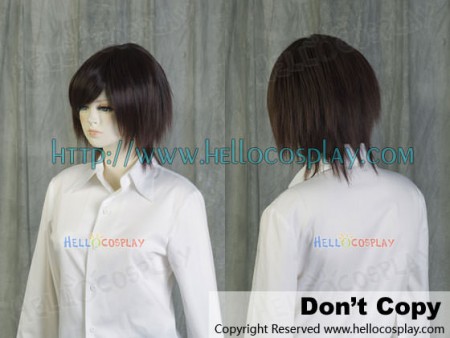 Red Brown Short Cosplay Wig