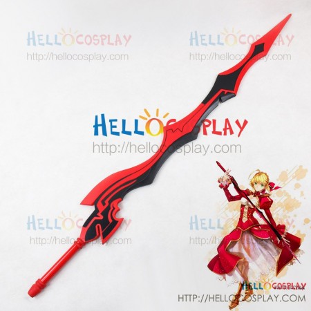 Fate Stay Night Cosplay Saber Red Sword Prop Weapon