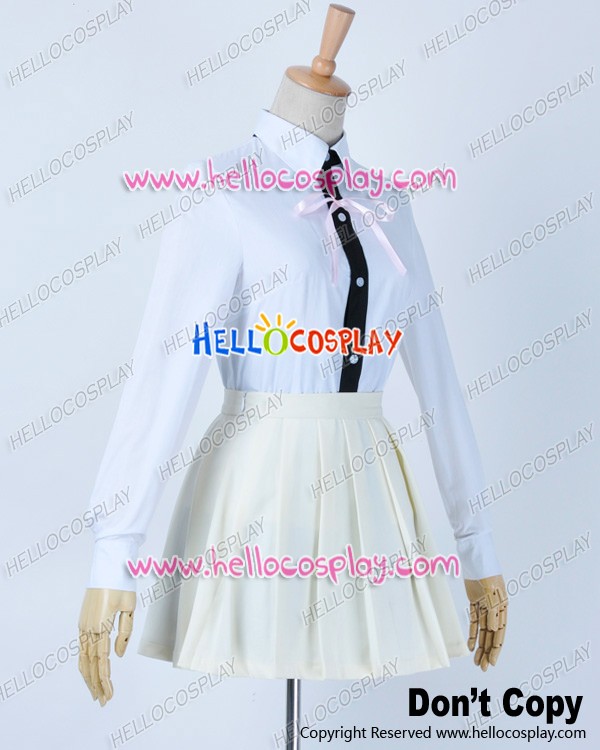 Super Danganronpa 2 Dangan Ronpa Cosplay Chiaki Nanami Costume Uniform