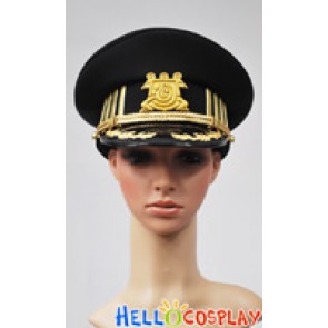 07 Ghost Cosplay Empire's Military Hat New Style