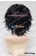 Wig 30CM Cosplay Pure Black Universal Short Layered