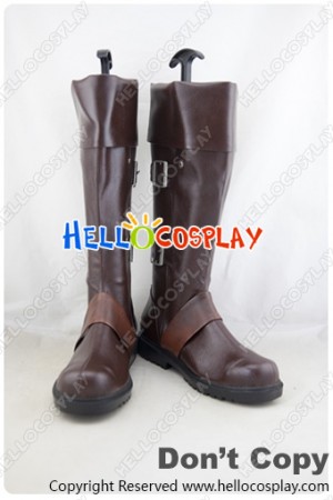 Unlight Cosplay Shoes Dino Brown Boots
