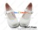 White Instep Strap Chunky Punk Lolita Shoes