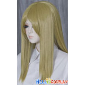 Bright Yellow 50cm Cosplay Straight Wig