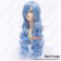 Date A Live Cosplay Yoshino Wig Curly Long Sky Blue