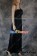 Party Cosplay Black Gem Ball Gown Formal Shoulder Dress Costume