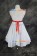 Guilty Crown Cosplay Inori Yuzuriha White Sling Dress Costume