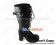 Black Lace Up Buckles Chunky Punk Lolita Boots