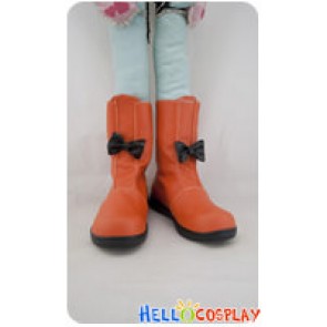 Pokemon Cosplay Shoes Biancabel Orange Boots