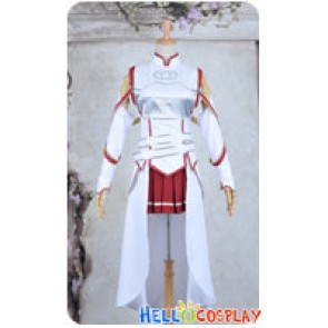 Sword Art Online Cosplay Asuna Yuuki Combat Uniform Costume