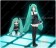 Vocaloid 2 Cosplay Project Diva Outfit Hatsune Miku Black Dress