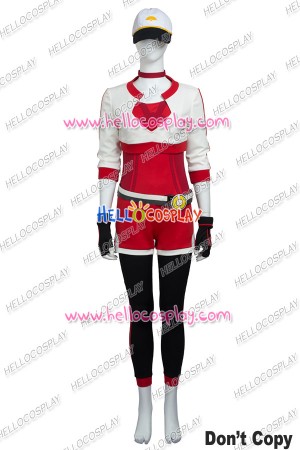 Pokemon GO Female Red Cosplay Costume