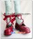 Puella Magi Madoka Magica Madoka Kaname Cosplay Shoes
