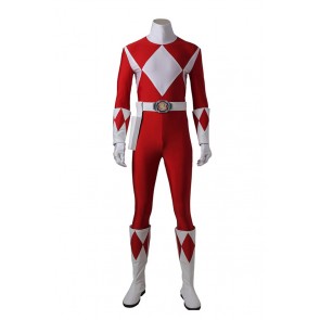 Mighty Morphin Power Rangers Tyranno Ranger Geki Cosplay Costume