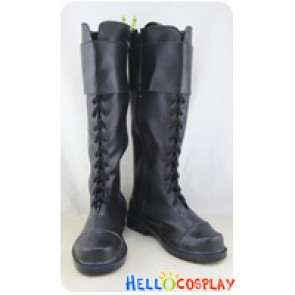 Tokyo Ghoul Cosplay Shoes Ayato Kirishima Black Boots