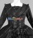 Sweet Lolita Gothic Punk Classic Black Sailor Collar Dress