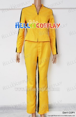 Kill Bill Cosplay The Bride Yellow Costume