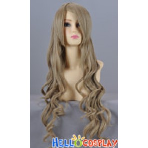 Cool Ash Blonde Yellow Cosplay Curly Wig
