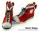 White Heart Shaped Lace Red Sweet Lolita Bow Short Boots