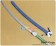 BlazBlue Cosplay Jin Kisaragi Katana Sword Prop