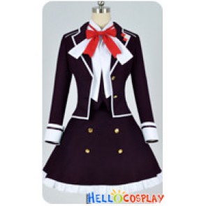 Diabolik Lovers Cosplay Yui Komori Purple Uniform Costume