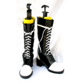 Black Butler Ciel Phantomhive Black And White Boots