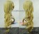 Cosplay Gold Long Curly Wig