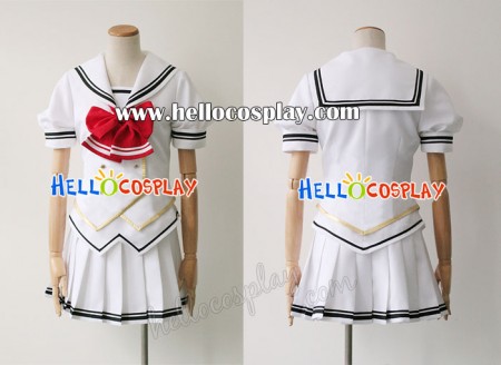 Amatsumi Sora Ni Cosplay School Girl Uniform