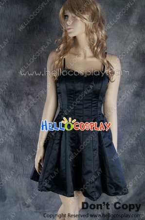 Party Cosplay Black Princess Short Ball Gown Formal Dress Costume