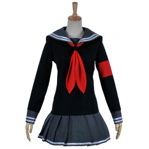 Super Danganronpa 2 Dangan Ronpa Cosplay Peko Pekoyama Costume Girl Uniform