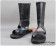 Naruto Cosplay Sasuke Uchiha Zipper Black Long Boots