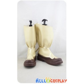 Emil Chronicle Online Cosplay Shoes Yellow Brown Boots