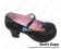 Brown Single Strap Chunky Sweet Lolita Shoes