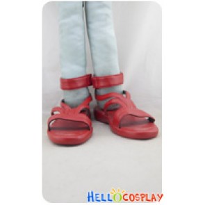 Fairy Tail Cosplay Shoes Levy McGarden Red Shoes