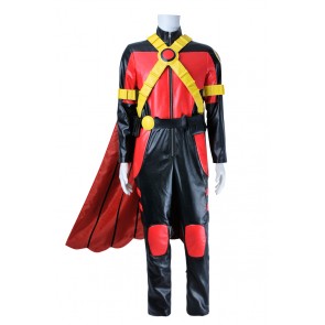 Young Justice Cosplay Red Robin Tim Drake Costume