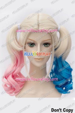 Suicide Squad Harley Quinn Cosplay Wig