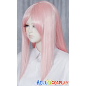 Light Pink 50cm Cosplay Straight Wig