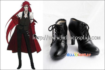 Black Butler Cosplay Grell Sutcliffe Shoes