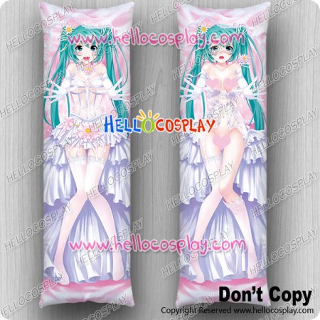 Vocaloid 2 Cosplay Hatsune Miku Body Pillow Hug Ver