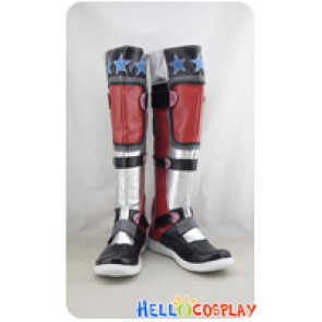 Tekken 6 Cosplay Shoes Asuka Kazama Boots