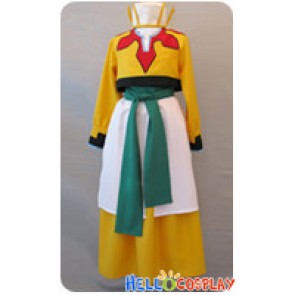 Code Geass Cosplay Gao Hai Yellow Eunuch Uniform Costume