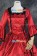 Lolita Dress Victorian Satin Cosplay Costume Red