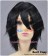 Black Short Layered Cosplay Wig