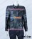 Resident Evil Cosplay Leon DSO Leather Black Jacket Costume