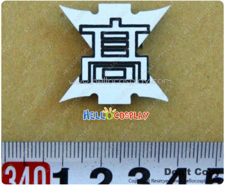 Danganronpa Cosplay Nekomaru Nidai Accessories Brooch